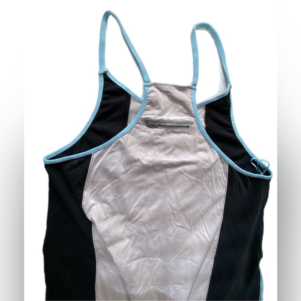 FP Movement Colorblock Hot Shot Onesie Gray Black Blue Medium - Picture 6 of 16